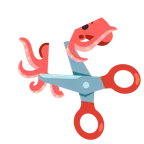 Schere + Oktopus