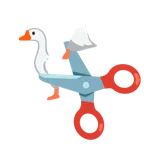Schere + Gans