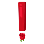 red exclamation mark + rose