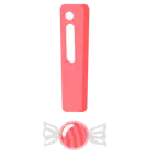 red exclamation mark + candy