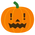 red exclamation mark + jack-o-lantern