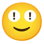 red exclamation mark + slightly smiling face
