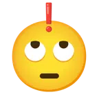 red exclamation mark + face with rolling eyes