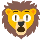 red exclamation mark + lion