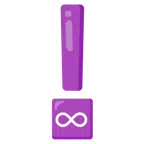 red exclamation mark + infinity