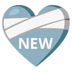 cuore guarito + pulsante NEW