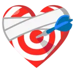 cuore guarito + bersaglio