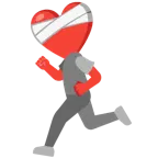 cuore guarito + scarpa sportiva