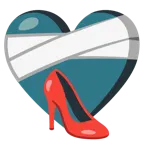 cuore guarito + scarpa con il tacco