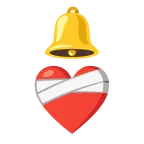 cuore guarito + campana