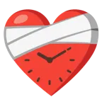 cuore guarito + orologio