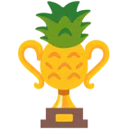 Pokal + Ananas
