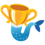 Pokal + Fisch