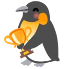 Pokal + Pinguin