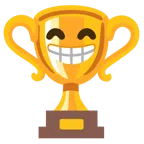 ถ้วยรางวัล + ยิ้มยิงฟันตายิ้ม