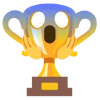ถ้วยรางวัล + กลัวกรีดร้อง