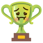 Pokal + würgendes Gesicht