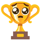 ถ้วยรางวัล + หน้าอ้อนวอน