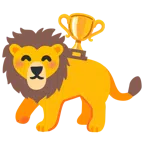 Pokal + Löwe
