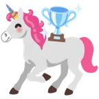 Pokal + Einhorn