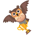 Pokal + Eule