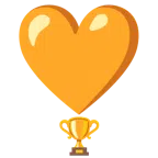 Pokal + Herz als Ausrufezeichen
