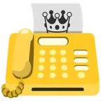 Faxgerät + Krone