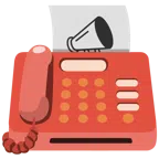 Faxgerät + Megafon