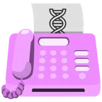Faxgerät + DNA