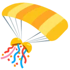 paracadute + coriandoli