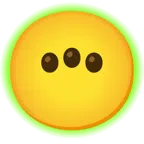 radioactive + face without mouth
