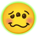 radioactive + woozy face