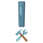 red exclamation mark + hammer and wrench