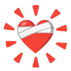 cuore guarito + stella che brilla