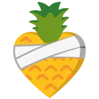 cuore guarito + ananas