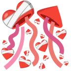 cuore guarito + coriandoli