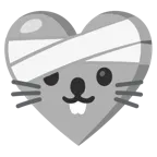cuore guarito + muso di topo