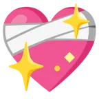 cuore guarito + cuore che luccica