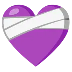cuore guarito + cuore viola