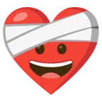 cuore guarito + faccina con un gran sorriso