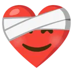 cuore guarito + faccina con occhi sorridenti