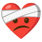 cuore guarito + faccina confusa