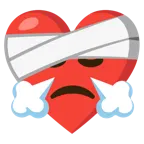 cuore guarito + faccina che sbuffa