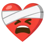 cuore guarito + faccina stanca