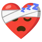 cuore guarito + faccina che dorme