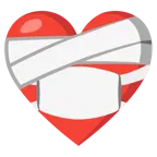 cuore guarito + faccina con mascherina