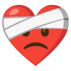 cuore guarito + faccina leggermente imbronciata