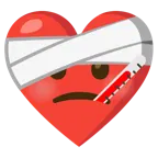 cuore guarito + faccina con termometro