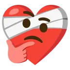 cuore guarito + faccina concentrata