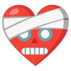 cuore guarito + faccina di robot